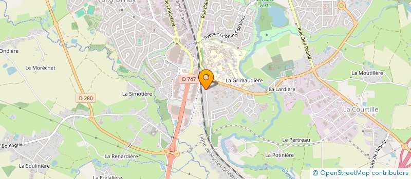 localisation de l'entreprise MONSIEUR STEPHANE GUITTON à LA ROCHE-SUR-YON