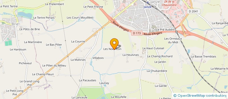 localisation de l'entreprise MONSIEUR STEPHANE GUYOT  JANZE