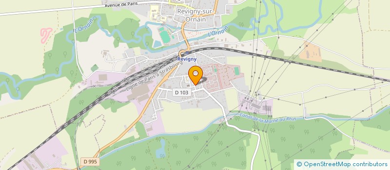 localisation de l'entreprise MONSIEUR STEPHANE HABER à REVIGNY-SUR-ORNAIN