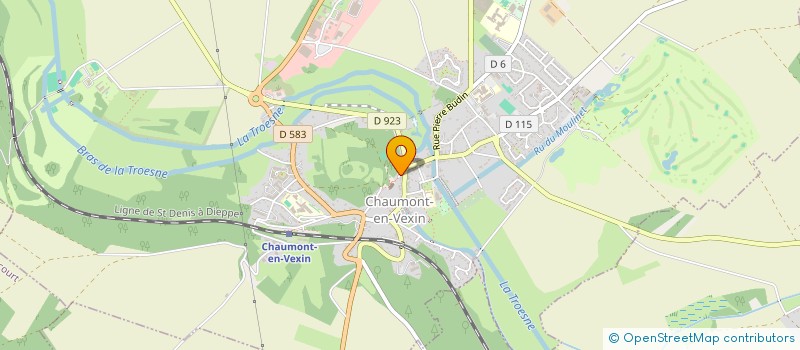 localisation de l'entreprise MONSIEUR STEPHANE HADJAZ  FRESNE-LEGUILLON