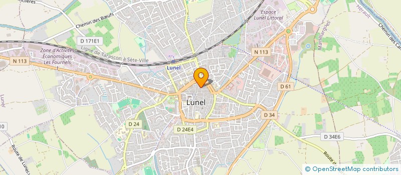 localisation de l'entreprise MONSIEUR STEPHANE HAILLANT à LUNEL