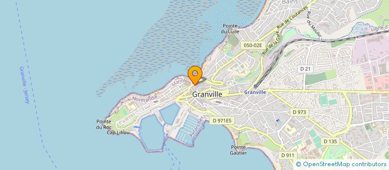 localisation de l'entreprise MONSIEUR STEPHANE HAISSANT  GRANVILLE