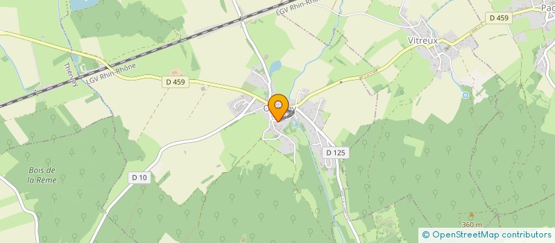 localisation de l'entreprise MONSIEUR STEPHANE HALBOUT  OUGNEY