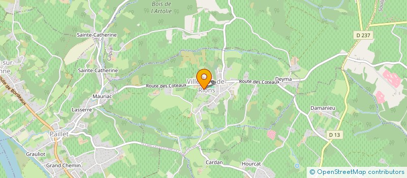 localisation de l'entreprise MONSIEUR STEPHANE HALE  VILLENAVE-DE-RIONS