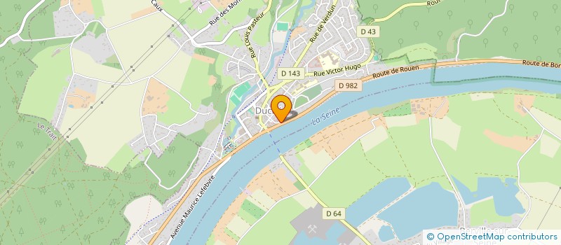 localisation de l'entreprise MONSIEUR STEPHANE HALLAIS  DUCLAIR