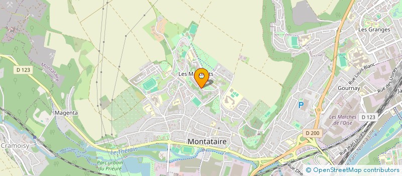 localisation de l'entreprise MONSIEUR STEPHANE HALLYG  MONTATAIRE