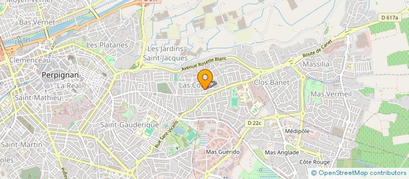 localisation de l'entreprise MONSIEUR STEPHANE HALPAWATTEGE  PERPIGNAN