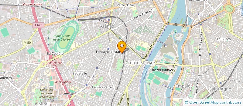 localisation de l'entreprise MONSIEUR STEPHANE HAMIDA  TOULOUSE