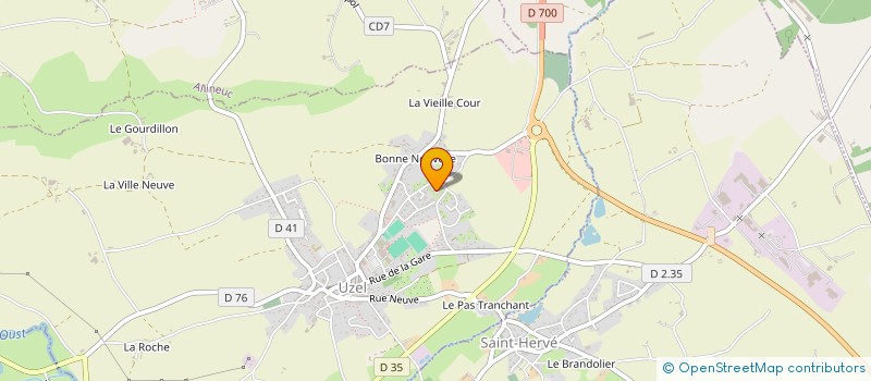 localisation de l'entreprise MONSIEUR STEPHANE HAMON à UZEL
