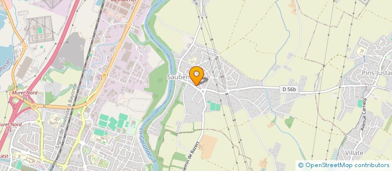 localisation de l'entreprise MONSIEUR STEPHANE HAMOUDI  SAUBENS