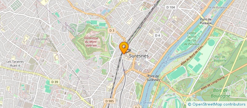 localisation de l'entreprise MONSIEUR STEPHANE HANS à SURESNES