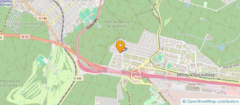 localisation de l'entreprise MONSIEUR STEPHANE HANSER  VELIZY-VILLACOUBLAY