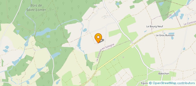 localisation de l'entreprise MONSIEUR STEPHANE HARAN  LE CONTROIS-EN-SOLOGNE