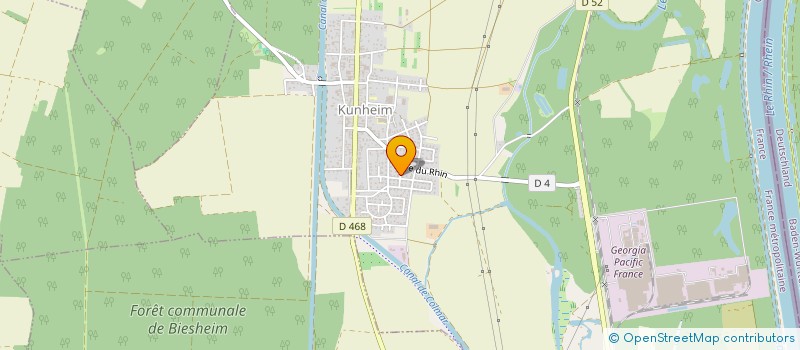 localisation de l'entreprise MONSIEUR STEPHANE HARIG  KUNHEIM