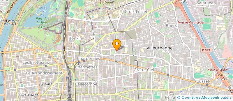 localisation de l'entreprise MONSIEUR STEPHANE HASAPIS  VILLEURBANNE