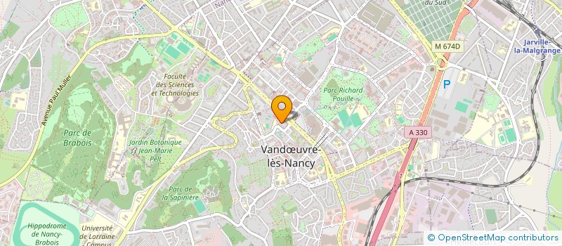 localisation de l'entreprise MONSIEUR STEPHANE HATON  VANDUVRE-LES-NANCY