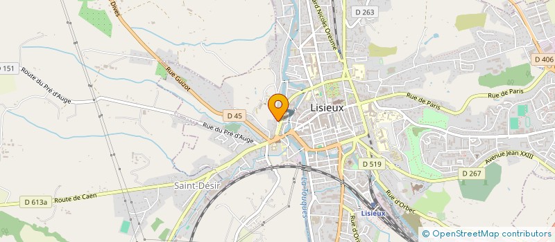 localisation de l'entreprise MONSIEUR STEPHANE HAUCOURT à LISIEUX