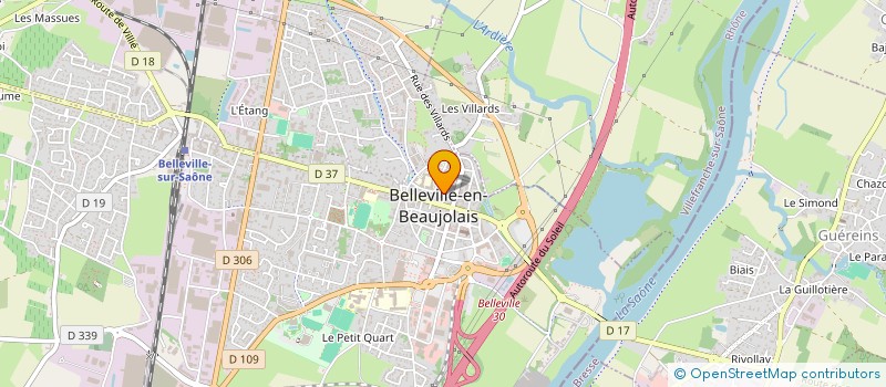 localisation de l'entreprise MONSIEUR STEPHANE HAUTAUFAAO  BELLEVILLE-EN-BEAUJOLAIS