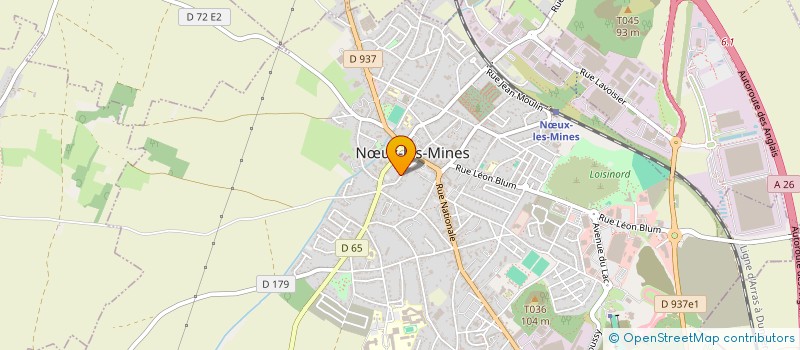 localisation de l'entreprise MONSIEUR STEPHANE HAVET  NUX-LES-MINES