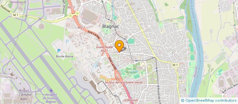 localisation de l'entreprise MONSIEUR STEPHANE HAZOUT à BLAGNAC