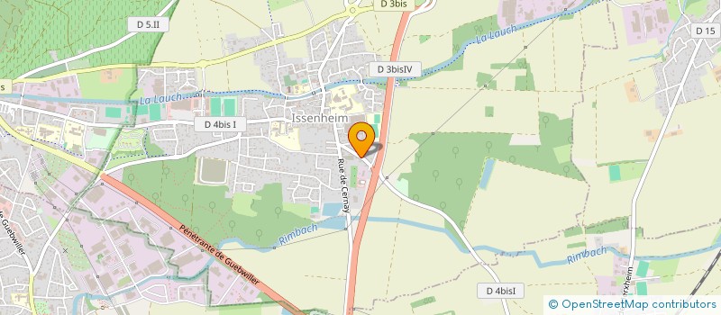 localisation de l'entreprise MONSIEUR STEPHANE HEBERLE  LA CROIX-VALMER