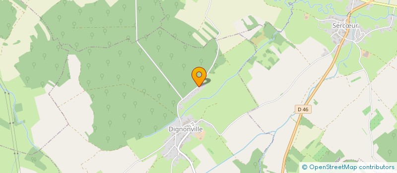 localisation de l'entreprise MONSIEUR STEPHANE HECK  DIGNONVILLE
