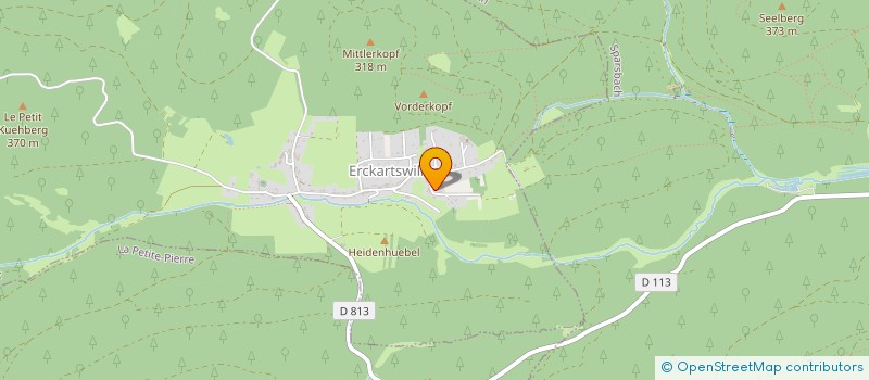 localisation de l'entreprise MONSIEUR STEPHANE HELMLINGER  ERCKARTSWILLER