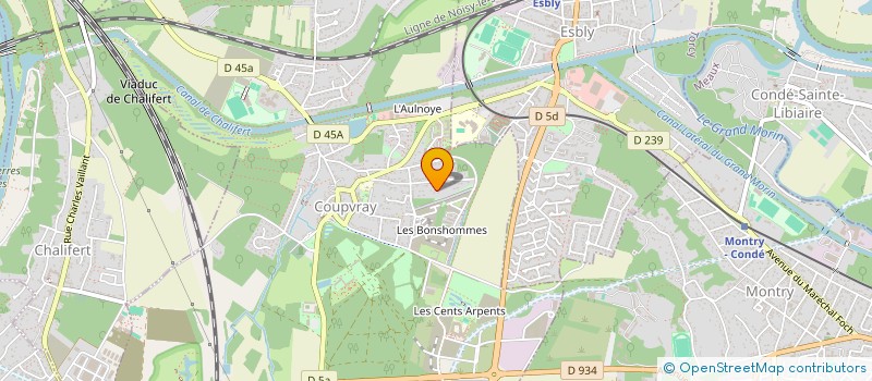 localisation de l'entreprise MONSIEUR STEPHANE HENNEQUIN  COUPVRAY