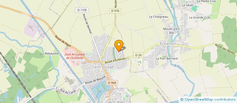 localisation de l'entreprise MONSIEUR STEPHANE HENNEQUIN-PIOT  SAINT-USAGE