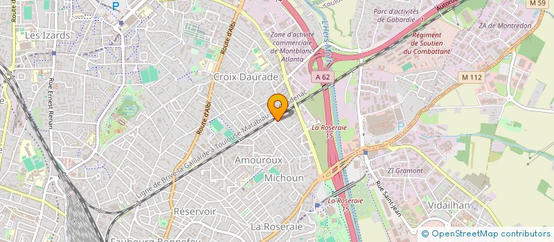 localisation de l'entreprise MONSIEUR STEPHANE HENRY  TOULOUSE