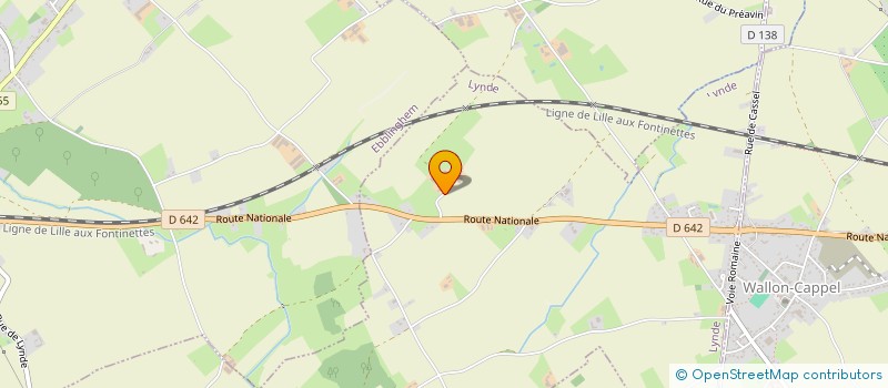 localisation de l'entreprise MONSIEUR STEPHANE HERBAUX  LYNDE