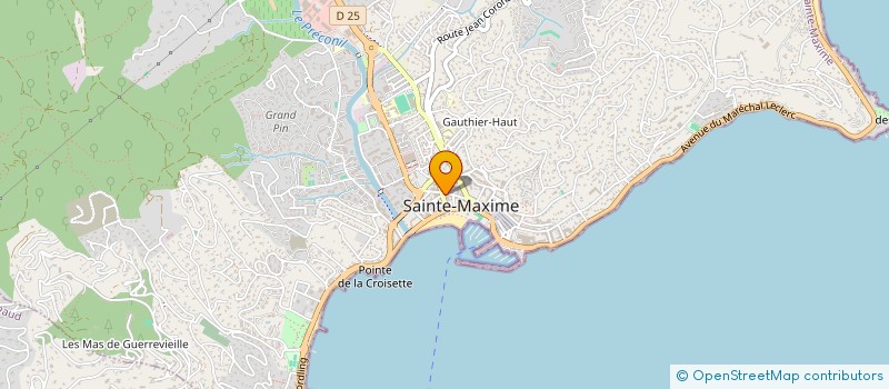 localisation de l'entreprise MONSIEUR STEPHANE HERNANDEZ à SAINTE-MAXIME