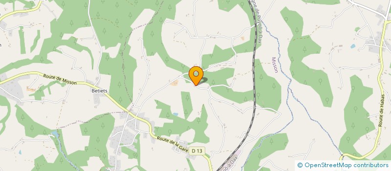 localisation de l'entreprise MONSIEUR STEPHANE HERTER  MISSON