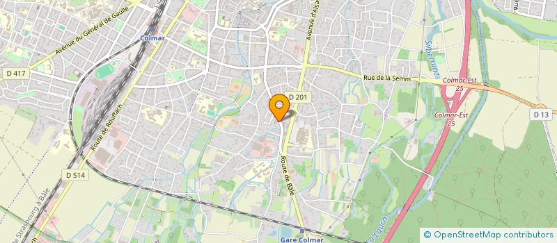 localisation de l'entreprise MONSIEUR STEPHANE HERTZOG  COLMAR