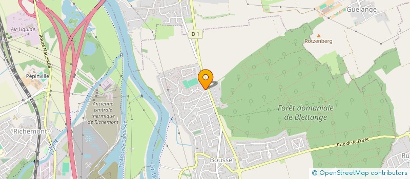 localisation de l'entreprise MONSIEUR STEPHANE HESS  MARANGE-SILVANGE