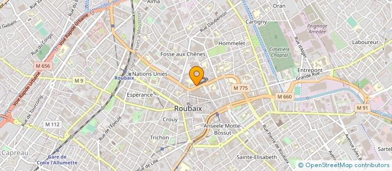 localisation de l'entreprise MONSIEUR STEPHANE HEULS à MARCQ-EN-BARŒUL