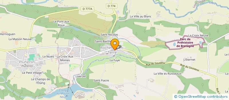 localisation de l'entreprise MONSIEUR STEPHANE HEURTEAU  ROCHEFORT-EN-TERRE