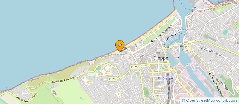 localisation de l'entreprise MONSIEUR STEPHANE HEUZE  DIEPPE