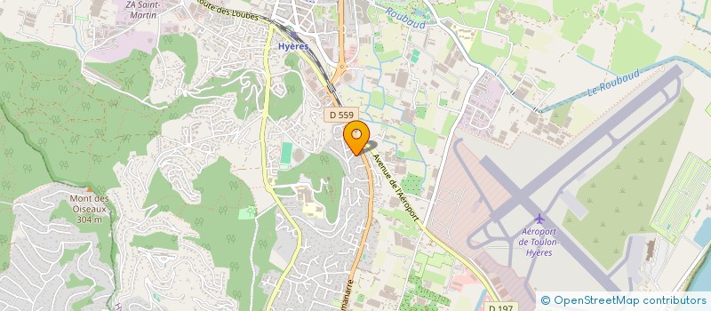 localisation de l'entreprise MONSIEUR STEPHANE HIBELOT à HYERES