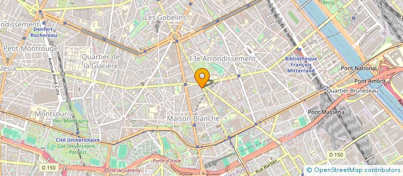 localisation de l'entreprise MONSIEUR STEPHANE HILLIQUIN  PARIS