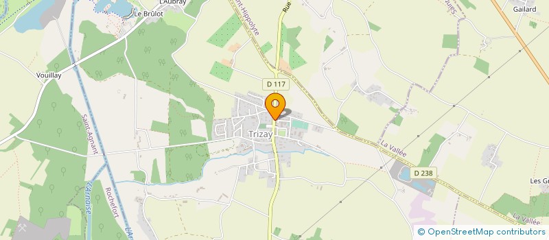 localisation de l'entreprise MONSIEUR STEPHANE HIPPOCRATE  TRIZAY