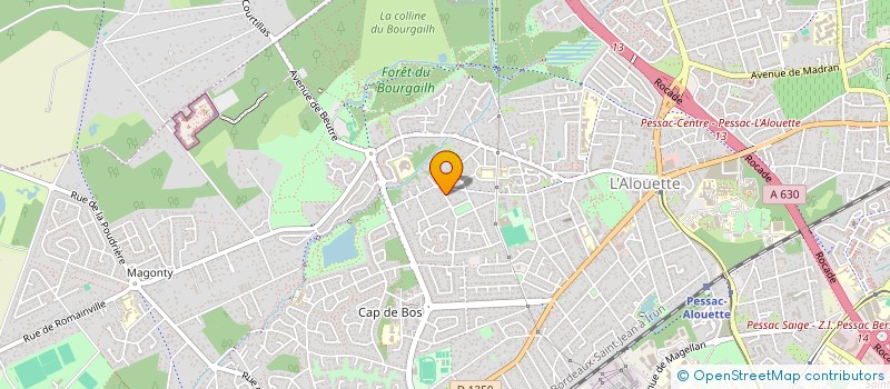 localisation de l'entreprise MONSIEUR STEPHANE HOARAU à PESSAC