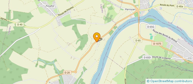 localisation de l'entreprise MONSIEUR STEPHANE HOAREAU  LAGNIEU