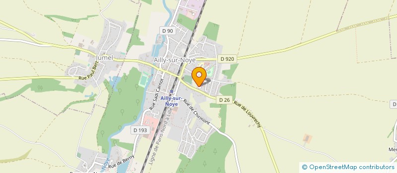 localisation de l'entreprise MONSIEUR STEPHANE HOCHARD à AILLY-SUR-NOYE