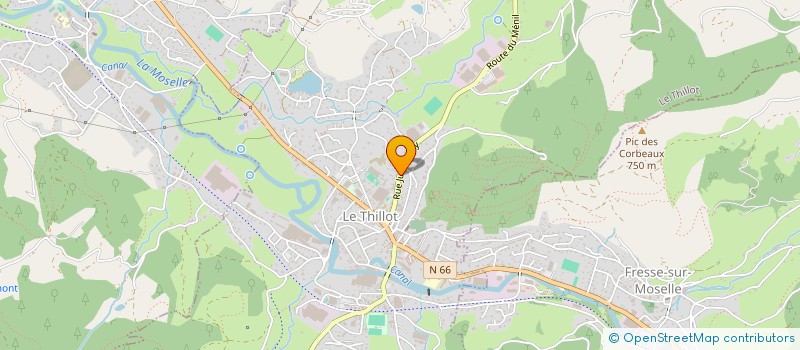 localisation de l'entreprise MONSIEUR STEPHANE HOFFARTH  LE THILLOT