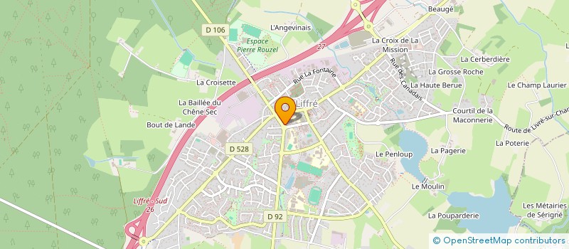 localisation de l'entreprise MONSIEUR STEPHANE HOGUET  LIFFRE