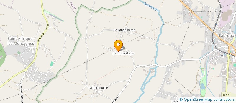 localisation de l'entreprise MONSIEUR STEPHANE HOLMIERE à LABRUGUIERE