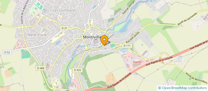 localisation de l'entreprise MONSIEUR STEPHANE HOMONT  FONTAINE-LA-MALLET