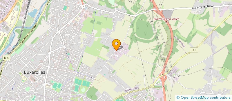 localisation de l'entreprise MONSIEUR STEPHANE HORTICA  BUXEROLLES