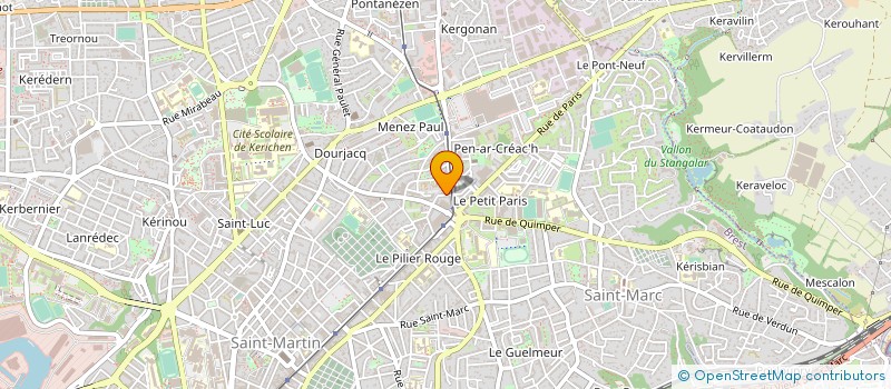 localisation de l'entreprise MONSIEUR STEPHANE HOUDOUX à BREST